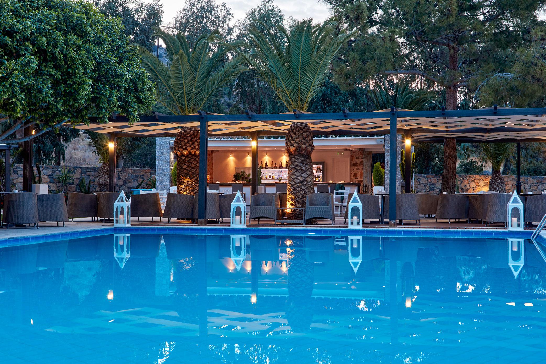 Elounda Palm Hotel & Suites Экстерьер фото